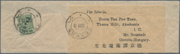 China - Fremde Postanstalten / Foreign Offices: Russian Offices, 1913. News-Band Wrapper Addressed T - Other & Unclassified