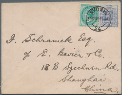 China - Besonderheiten: 1905, Cover Franked With 1/2 And 2 D New Southwales Tied By "SYDNEY" Cds Sen - Other & Unclassified