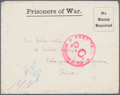 China - Besonderheiten: 1916. Prisoner Of War Envelope (containing Letter) Headed 'Prisoners Of War' - Sonstige & Ohne Zuordnung