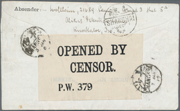 China - Besonderheiten: 1918. Prisoner Of War Folded Letter Envelope Headed 'Prisoners Of War' Endor - Altri & Non Classificati