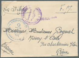 China - Besonderheiten: 1938 (FRENCH CHINA). Stampless Envelope Written From Shanghai Dated '30th Au - Autres & Non Classés