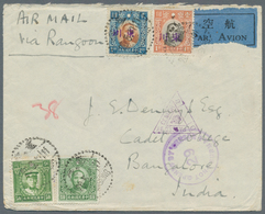 China - Besonderheiten: Anti-Bandit Chops, 1941, SYS Dah Tung $1, $2 Each With Violet "Tungchwan" (E - Sonstige & Ohne Zuordnung