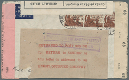 China - Besonderheiten: 1946. Air Mail Envelope Addressed To China Bearing Ireland SG 134, 1s Brown - Sonstige & Ohne Zuordnung