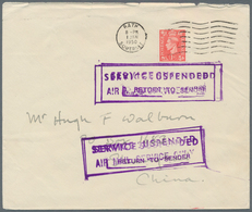 China - Besonderheiten: 1950. Envelope Addressed To Shanghai Bearing Great Britain SG 486, 1d Pale R - Sonstige & Ohne Zuordnung