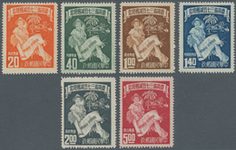 China - Taiwan (Formosa): 1952, Tax Reduction Cpl. Set 20 C.-$5, Unused No Gum As Issued, $5 Trace O - Altri & Non Classificati