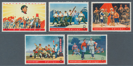 China - Volksrepublik: 1967, Revolutionary Peking Opera, The Earlier Portion Of Six Values, Mint Nev - Other & Unclassified