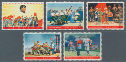 China - Volksrepublik: 1967, Revolutionary Peking Opera, The Earlier Portion Of Six Values, Mint Nev - Autres & Non Classés