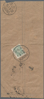 China - Volksrepublik - Provinzen: East China, Shandong Wartime Posts, 1945, 10 F. Emerald Green Tie - Andere & Zonder Classificatie