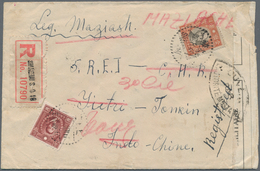 Japanische Besetzung  WK II - China - Zentralchina / Central China: 1940, Registered And Censored Co - 1943-45 Shanghai & Nankin