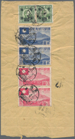 Japanische Besetzung  WK II - China - Zentralchina / Central China: 1944, $2 (pair) With $5 (pair) A - 1943-45 Shanghai & Nankin