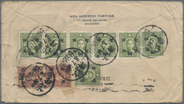 Japanische Besetzung  WK II - China - Zentralchina / Central China: 1943, 50 C./5 C. (6), $1/8 C., $ - 1943-45 Shanghai & Nanking