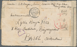 Japanische Besetzung  WK II - China - Nordchina / North China: 1943 (ca). Envelope Addressed To Swit - 1941-45 Chine Du Nord