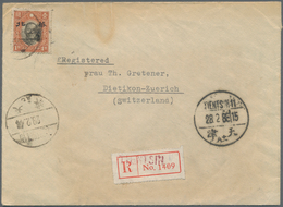 Japanische Besetzung  WK II - China - Nordchina / North China: 1943, 1 $ Orange-brown/sepia With Chi - 1941-45 Northern China