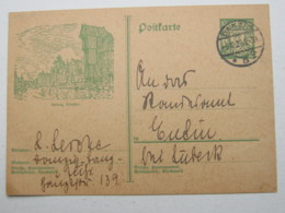 DANZIG , 10 Pfg. Bildganzsache  , Verschickt  Aus Danzig Selten - Postal  Stationery