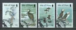 Isle Of Man 1989 Mi 408-411 WWF BIRDS - Usati
