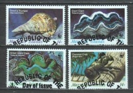 Marshall Islands 1986 Mi 73-76 WWF SEALIFE - Usados