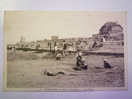 BERNIERES-sur-MER  (Calvados)  :  La PLAGE   XXX - Sonstige & Ohne Zuordnung