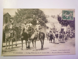 BOURGES  (Cher)  :  Cortège Historique Du 1er Juillet  1923  -  Hérauts D'Armes Et  Bannières    XXX - Bourges