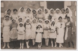 Carte Photo Par Lagarde LIMOGES Fetes Femmes Coiffes Barbichet - Limoges