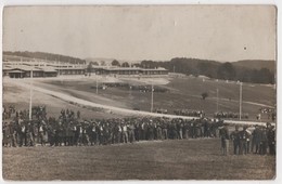 Carte Photo Par Schmid Militaria Camp De Prisonniers De Guerre MUNSINGEN - Guerra 1914-18