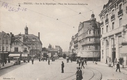 10 - Carte Postale Ancienne De  TROYES    Rue De La République - Troyes