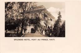 Haïti - Topo / 10 - Port Au Prince - Splendid Hôtel - Belle Oblitération - Haïti