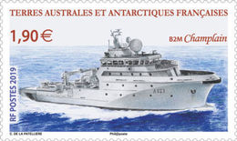 TAAF  2019  La Champlain  Ship  Shiff  Bateaux Mnh/neuf - Unused Stamps