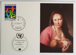 1985 MC, UN, UNICEF, Mutter Mit Kind Von Hendrick Bloemaert,  Österreich, Vereinte Nationen, - Maximum Cards