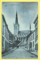 * Alsemberg (Beersel - Vlaams Brabant) * (SBP, Nr 8) L'église, Kerk, Church, Straatzicht, Rare Unique, TOP, Prachtkaart - Beersel