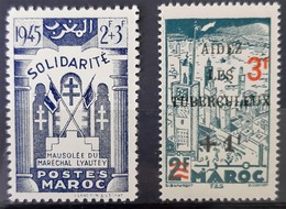 MAROC - N°239-240 - Neuf SANS Charnière ** / MNH - Unused Stamps