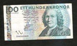 Bank Of SWEDEN - 100 Kronor - Carl Von Linne - Sweden