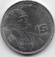 Mexique - 1 Peso - 1986 - Mexiko