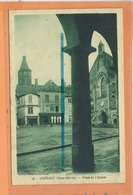 Delcampe - Carte Postale - AIRVAULT - Place De L'Eglise - Airvault