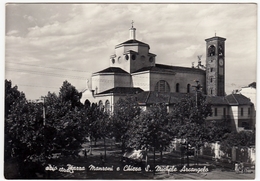 BUSTO ARSIZIO - PIAZZA MANZONI E CHIESA S. MICHELE ARCANGELO - VARESE - Busto Arsizio