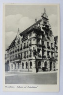 (10/8/32) Postkarte/AK "Mindelheim" Rathaus Mit Frundsberg - Mindelheim