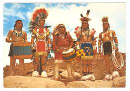 INDIAN DANCERS IN COLORFUL TRIBAL COSTUMES WORN AT THE INDIAN CEREMONIAL IN ARIZONA & NEW MEXICO - Sonstige & Ohne Zuordnung