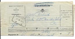 Telegram  RONSE T * *  22.II.1944 (volledig Doc.) - Telegrammen