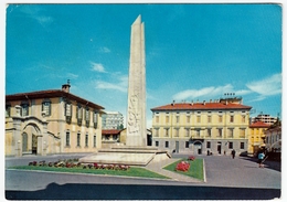 BUSTO ARSIZIO - PIAZZA DELLA GIUSTIZIA E MONUMENTO AI CADUTI - 1963 - Busto Arsizio