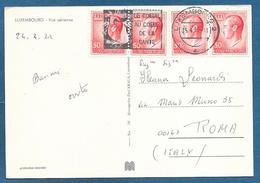 LUXEMBOURG 1972 AFFRANCHISEMENT MECANIQUE LE COEUR AU COEUR DE LA SANTE - Briefe U. Dokumente