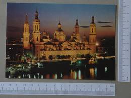 Delcampe - SPAIN - EL PILAR -  ZARAGOZA -   2 SCANS  - (Nº27348) - Zaragoza