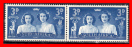 AFRICA SUID AND SOUTH AFRICA / PAIR STAMP AÑO 1947 - Oficiales