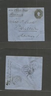 Chile - Stationery. 1903 (6 Nov) TPO- Quillan. Via Llai Llai - Germany, Weshaden (8 Dec) Buenos Aires And Cordillera. 20 - Chili