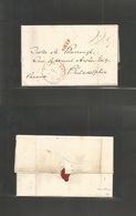 China. 1833 (16 Dec) Canton - USA, Philadelphia (19-20 Apr) EL Full Text Via PANAMA / Pacific Routing. Endorsed On Front - Sonstige & Ohne Zuordnung