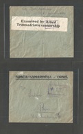 Croatia. C. 1916-7. WWI - ITALY-ADRIATIC-BRITISH. Novi, Tchuika-Bori. Via Montenegro / "Vojna / Censar" Star Cachet + Al - Kroatië