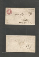 German States-Prusia. C. 1860s (25 March) Oelde - Munster. 1sgr Red Stat Env, Village Ds + Pen Cancel. Fine Used. - Sonstige & Ohne Zuordnung