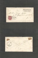 German States-Prusia. C. 1864 (16 Nov) Furstenwalde Local Usage Same Day Arrival. On Romantic Ladys Envelope, Fkd 1sgr R - Andere & Zonder Classificatie