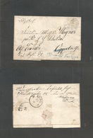 Germany. C. 1876 (15 May) Prussian War With Denmark: Ms Feldpostbrief On Cover To Oppeln Redirected To Carlsruh, Cncl Of - Other & Unclassified