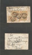 Germany 1921-4. 1923 (12 Nov) Frankfurt - Switzerland, Villemergen (14 Nov) Reverse Multifkd Env At 40 Millionen Mark Ra - Sonstige & Ohne Zuordnung