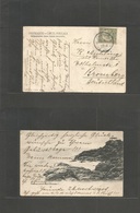 German Col. - Camerun. 1906 (27 Feb) Jaunde - Germany, Bromberg. Fkd Ppc, 5 Pf Green Cds. Family Correspondance. - Sonstige & Ohne Zuordnung