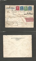 Great Britain - Xx. 1929 (28 Jan) Germany, Hamburg - Reading. Multifkd Express Mail X Arrival Aux Cachet. "EXPRESS FEE P - ...-1840 Precursores